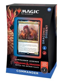Battle for Baldur's Gate Commander Decks - Draconic Dissent (UR)