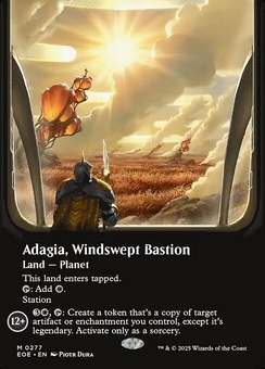 Adagia, Windswept Bastion (borderless foil)