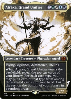 Atraxa, Grand Unifier (borderless foil)