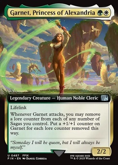 Garnet, Princess of Alexandria (extended art)
