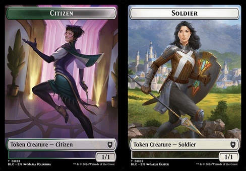 Citizen // Soldier (token)