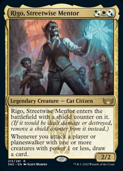 Rigo, Streetwise Mentor (promo pack stamp)