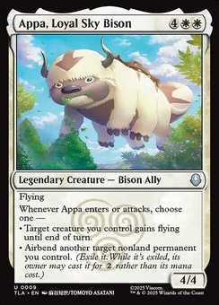 Appa, Loyal Sky Bison (foil)