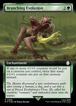 Branching Evolution (extended art)