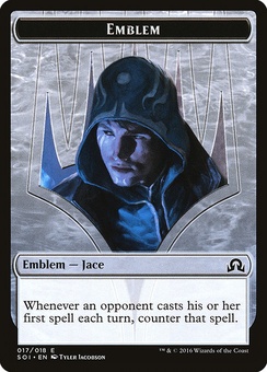 Jace, Unraveler of Secrets Emblem (token)