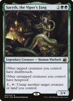 Saryth, the Viper's Fang (foil)