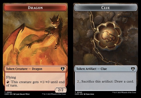 Dragon #20 // Clue (token)