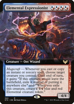 Elemental Expressionist (extended art)