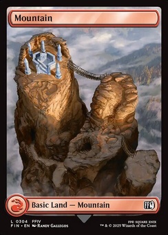 Mountain #304 (foil)