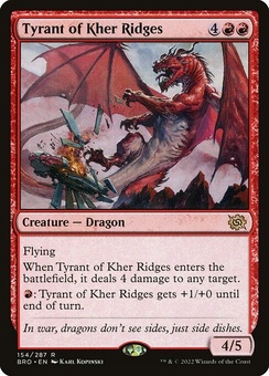 Tyrant of Kher Ridges (foil)