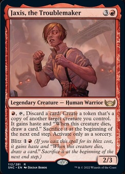 Jaxis, the Troublemaker (foil)