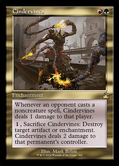 Cindervines (retro foil)