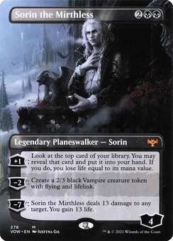 Sorin the Mirthless (borderless)