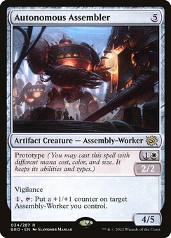 Autonomous Assembler (foil)