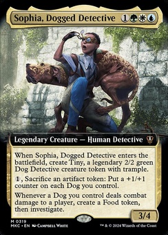 Sophia, Dogged Detective (extended art)