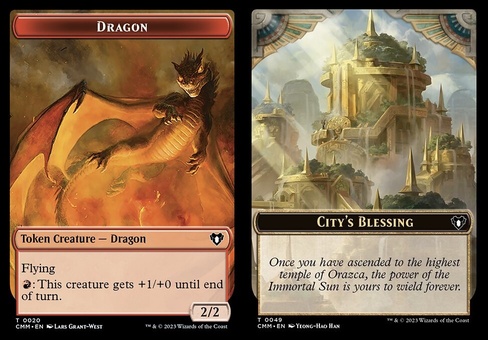 Dragon #20 // City's Blessing (token)