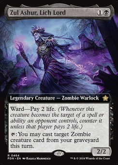 Zul Ashur, Lich Lord (extended art)