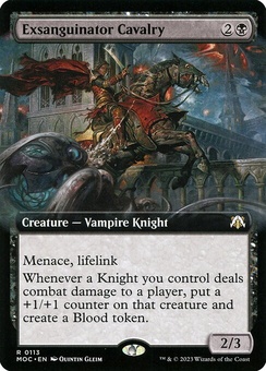 Exsanguinator Cavalry (extended art)