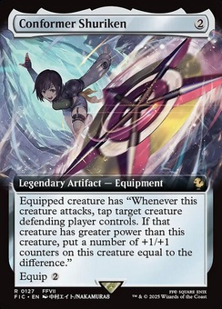 Conformer Shuriken (extended art foil)
