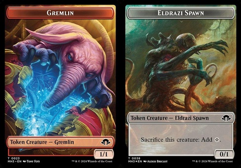 Gremlin // Eldrazi Spawn (token foil)