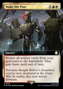 Wake the Past (extended art surge foil)