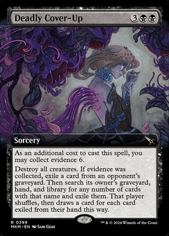 Deadly Cover-Up (extended art)