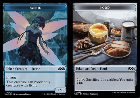 Faerie // Food #12 (token foil)