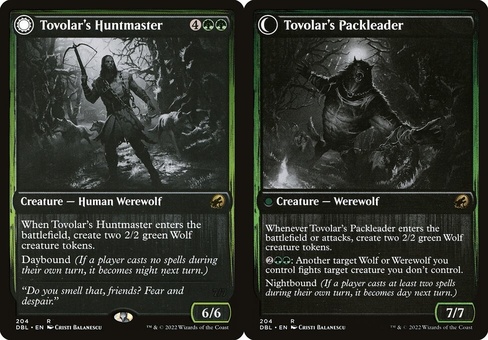 Tovolar's Huntmaster // Tovolar's Packleader
