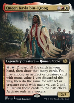 Queen Kayla bin-Kroog (extended art)