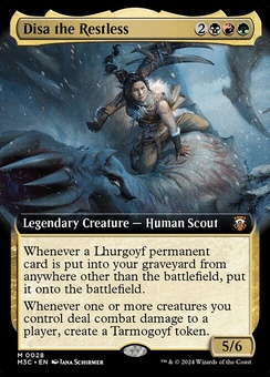 Disa the Restless (extended art foil)