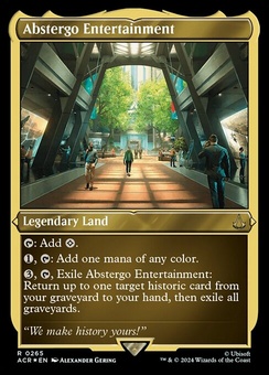 Abstergo Entertainment (etched foil)