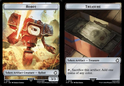 Robot // Treasure #19 (token)