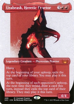 Urabrask, Heretic Praetor (borderless)