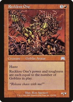 Reckless One (ONS PT GD)
