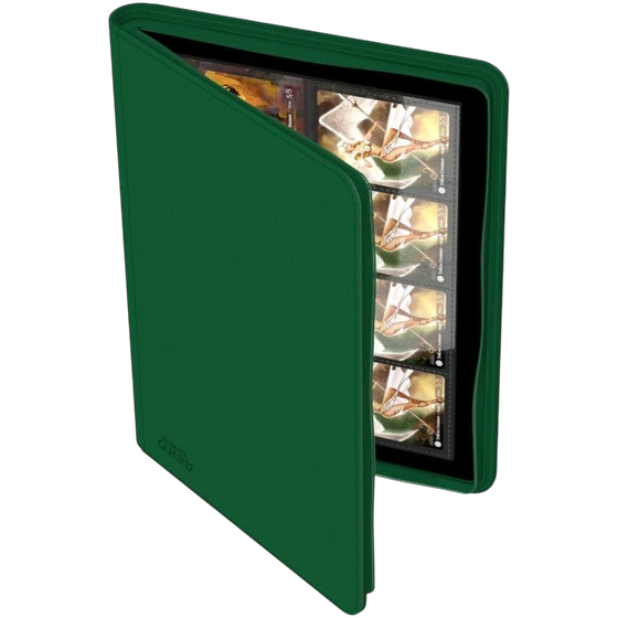 Ultimate Guard Zipfolio XenoSkin 16-Pocket Green