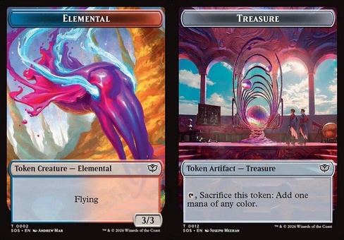 Elemental #2 // Treasure (token)