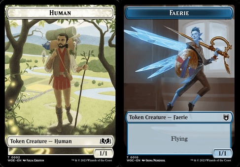 Human // Faerie (token)