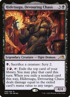 Hidetsugu, Devouring Chaos (foil)