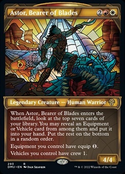 Astor, Bearer of Blades (showcase textured foil)