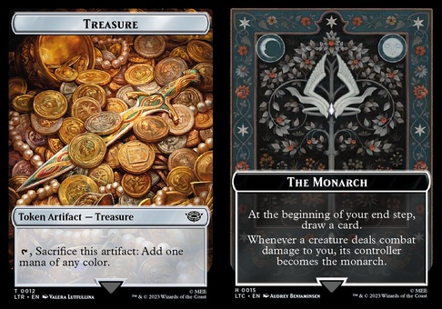 Treasure // The Monarch (token)