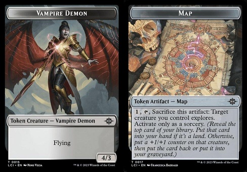 Vampire Demon // Map (token foil)