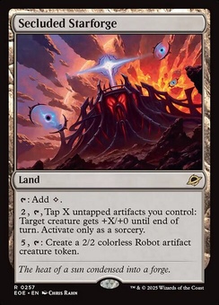 Secluded Starforge (foil)