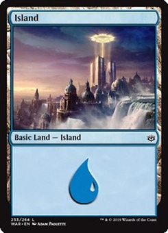 Island #253 (foil)