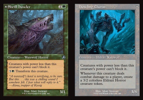 Shrill Howler // Howling Chorus (retro foil)