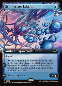 Synthesizer Labship (extended art)