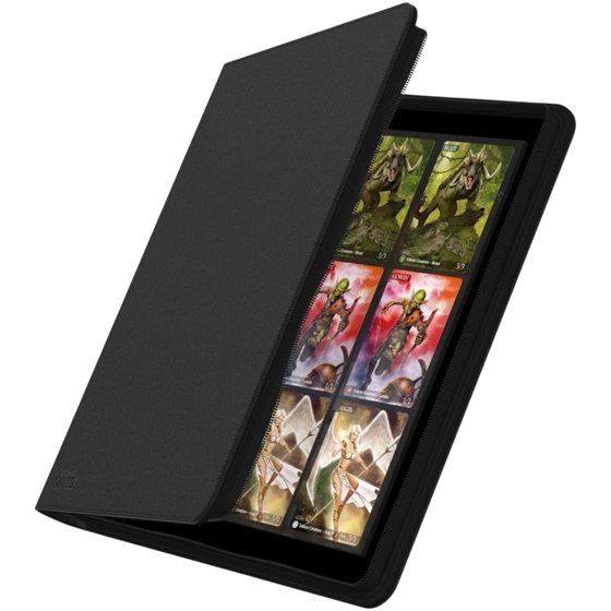 Ultimate Guard Zipfolio XenoSkin 24-Pocket Black