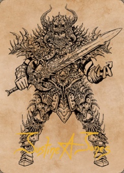 Sarevok, Deathbringer (showcase, art series - signed)