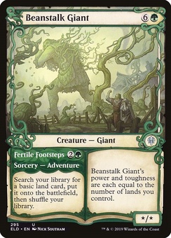 Beanstalk Giant // Fertile Footsteps (showcase)
