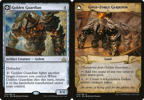 Golden Guardian // Gold-Forge Garrison