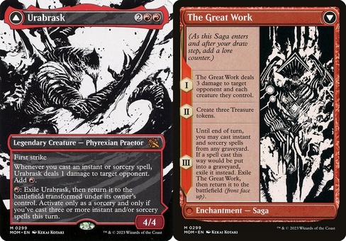 Urabrask // The Great Work (borderless showcase)